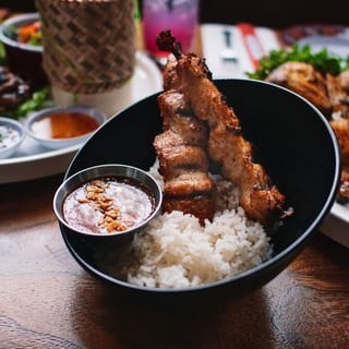 Kid's Chicken Skewers & Rice