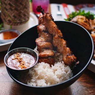 Kid's Chicken Skewers & Rice