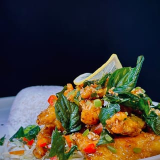 CRISPY GARLIC CHICKEN