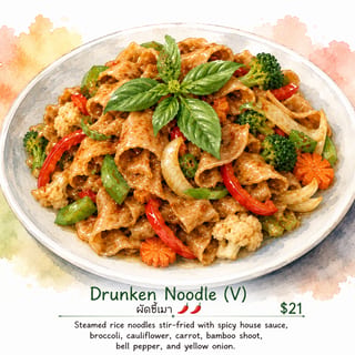 DRUNKEN NOODLE (V)